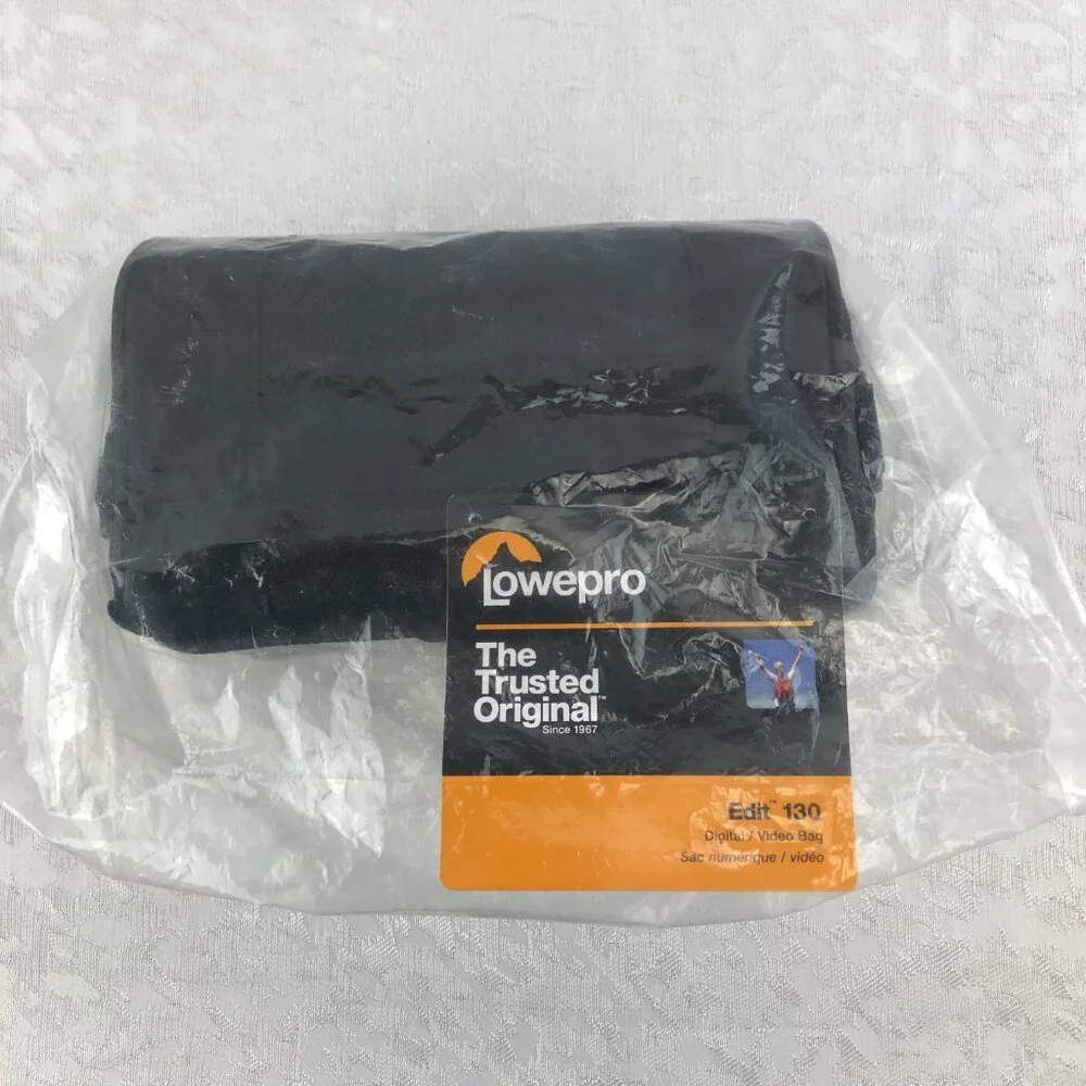 Lowepro Edit 130 Black Digital/Video Bag for Protected Transport/Storage NWT